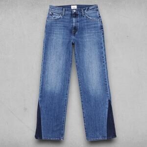 Hudson Rosalie Jeans Women 27 Md Blue High-Rise Wide Leg Casual Sustainable Boho